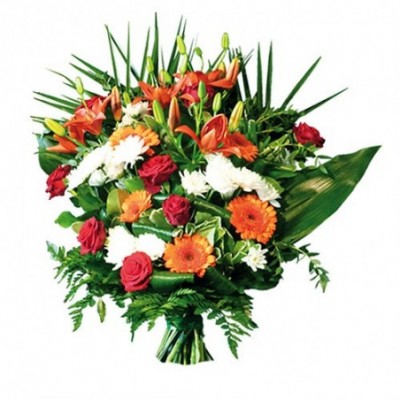 photo bouquet enterrement Vertum