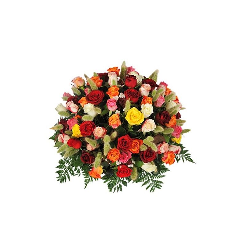 composition florale enterrement Grâce