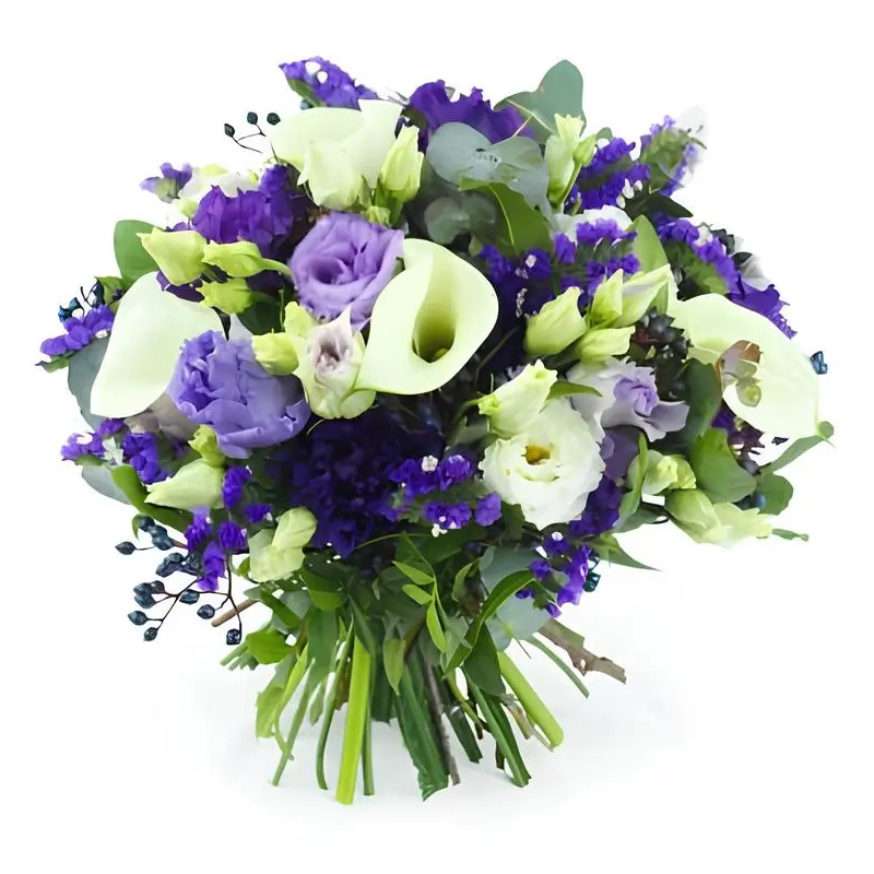 bouquet rond deuil Élégance Éternelle bouquet rond deuil Élégance Éternelle