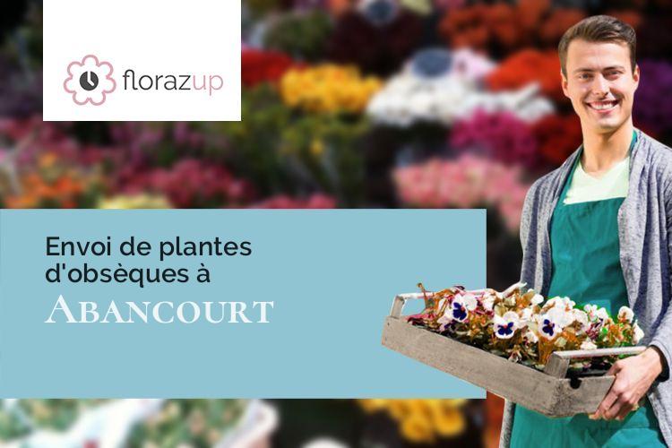 compositions florales pour un décès à Abancourt (Nord/59265)