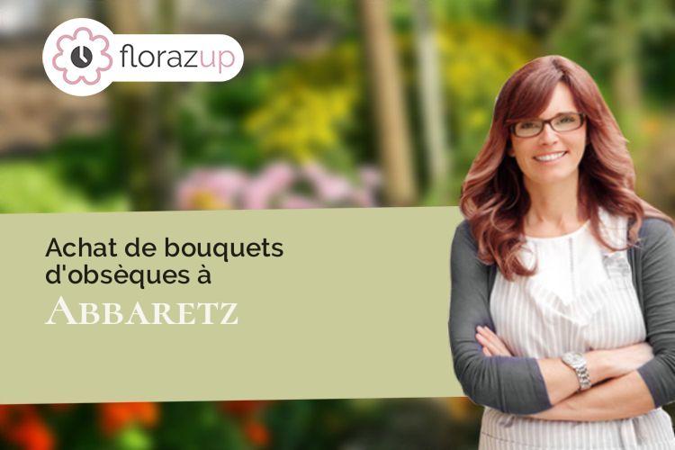 couronnes florales pour un enterrement à Abbaretz (Loire-Atlantique/44170)