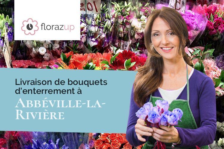 bouquets de fleurs pour des funérailles à Abbéville-la-Rivière (Essonne/91150)