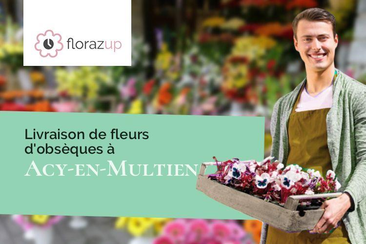 bouquets de fleurs pour un décès à Acy-en-Multien (Oise/60620)