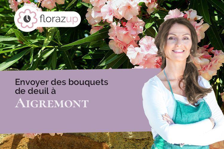 bouquets de fleurs pour une crémation à Aigremont (Yvelines/78240)