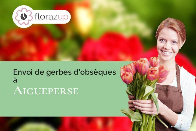 couronnes florales pour une crémation à Aigueperse (Puy-de-Dôme/63260)