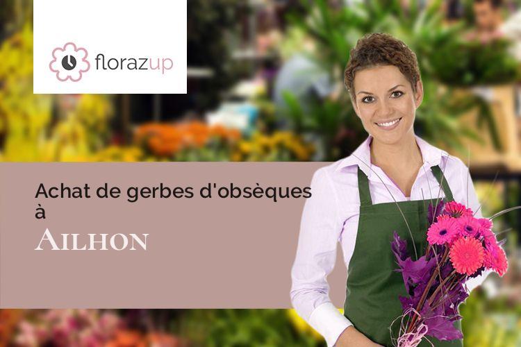 coeurs de fleurs pour une crémation à Ailhon (Ardèche/07200)
