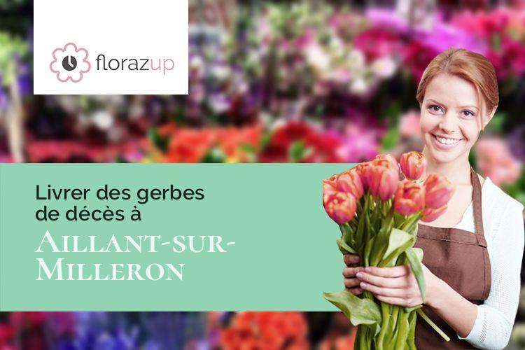 bouquets de fleurs pour des obsèques à Aillant-sur-Milleron (Loiret/45230)
