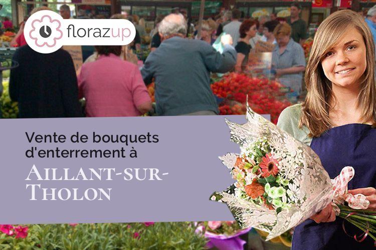 bouquets de fleurs pour une crémation à Aillant-sur-Tholon (Yonne/89110)