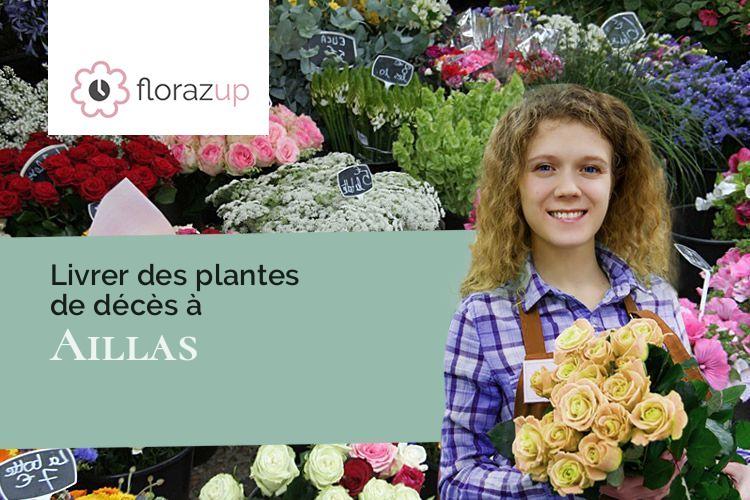 bouquets de fleurs pour une crémation à Aillas (Gironde/33124)