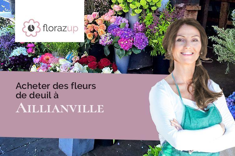 créations de fleurs pour un deuil à Aillianville (Haute-Marne/52700)