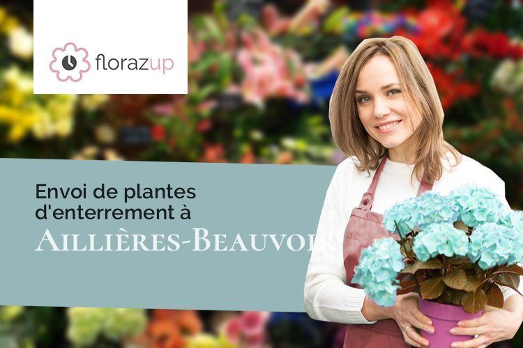 gerbes de fleurs pour un deuil à Aillières-Beauvoir (Sarthe/72600)