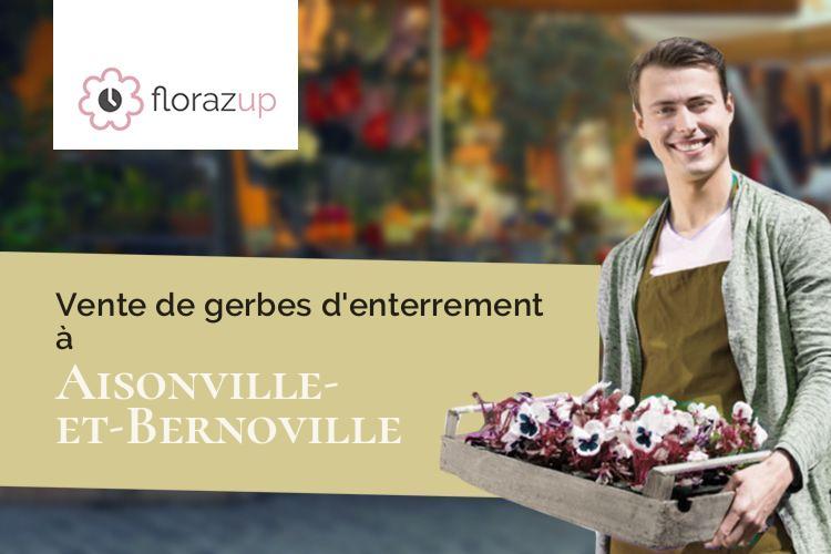 bouquets de fleurs pour un décès à Aisonville-et-Bernoville (Aisne/02110)