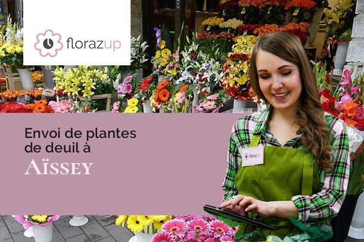 créations florales pour une crémation à Aïssey (Doubs/25360)