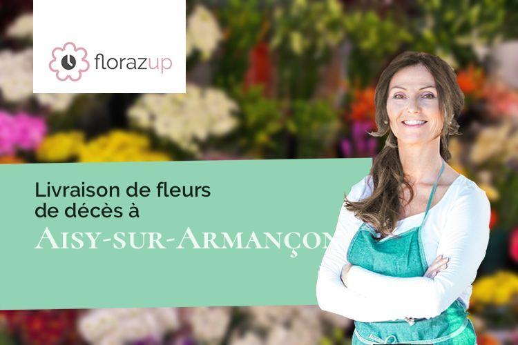 coupes de fleurs pour un enterrement à Aisy-sur-Armançon (Yonne/89390)