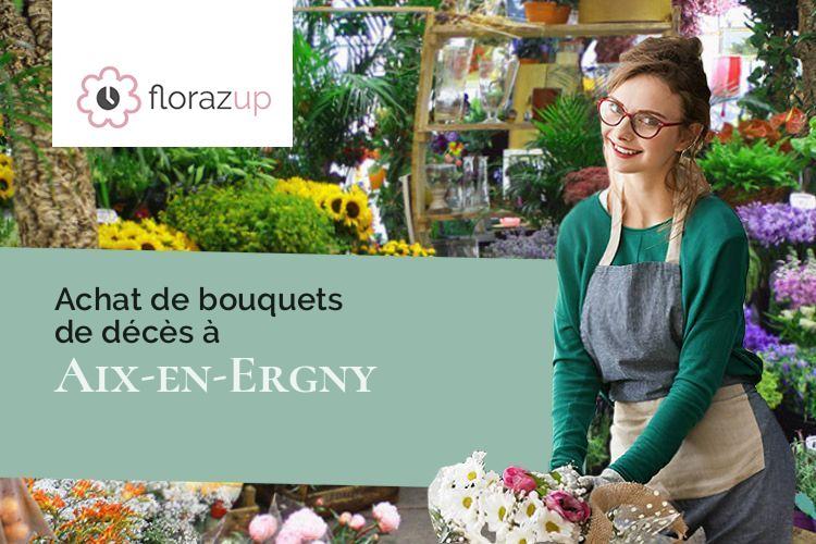 créations de fleurs pour un enterrement à Aix-en-Ergny (Pas-de-Calais/62650)