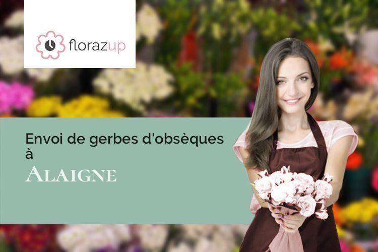 bouquets de fleurs pour un enterrement à Alaigne (Aude/11240)