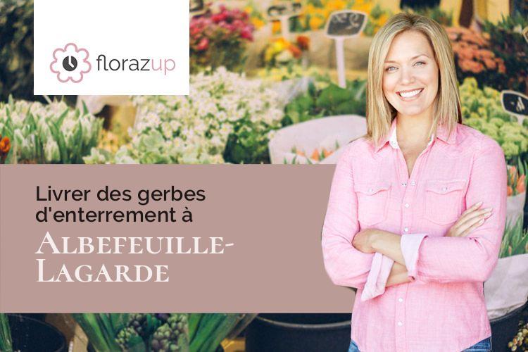 créations florales pour une crémation à Albefeuille-Lagarde (Tarn-et-Garonne/82290)