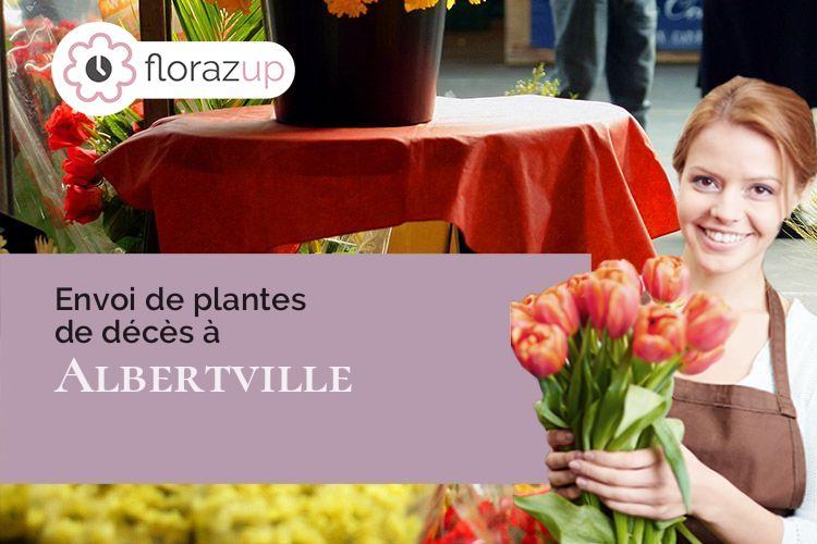 bouquets de fleurs pour des obsèques à Albertville (Savoie/73200)