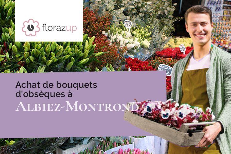 compositions de fleurs pour un décès à Albiez-Montrond (Savoie/73300)