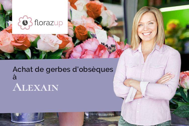 fleurs deuil pour des obsèques à Alexain (Mayenne/53240)