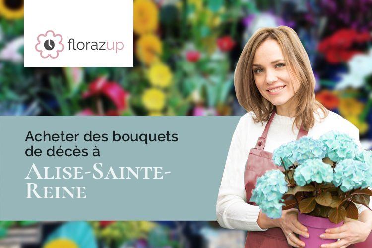 gerbes de fleurs pour une crémation à Alise-Sainte-Reine (Côte-d'Or/21150)