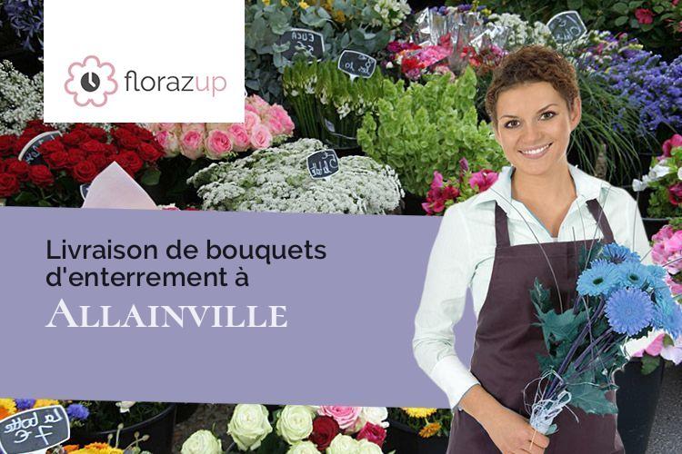 compositions de fleurs pour une crémation à Allainville (Yvelines/78660)