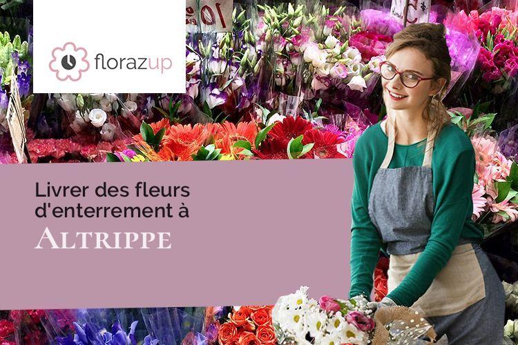 bouquets de fleurs pour un enterrement à Altrippe (Moselle/57660)