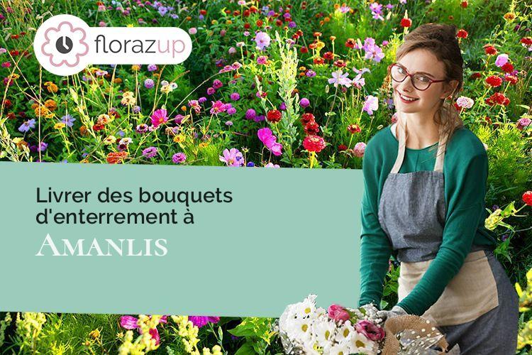 créations de fleurs pour des obsèques à Amanlis (Ille-et-Vilaine/35150)