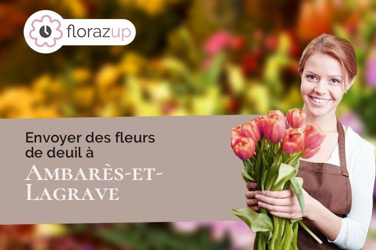 coupes de fleurs pour un enterrement à Ambarès-et-Lagrave (Gironde/33440)