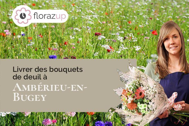 couronnes florales pour un décès à Ambérieu-en-Bugey (Ain/01500)