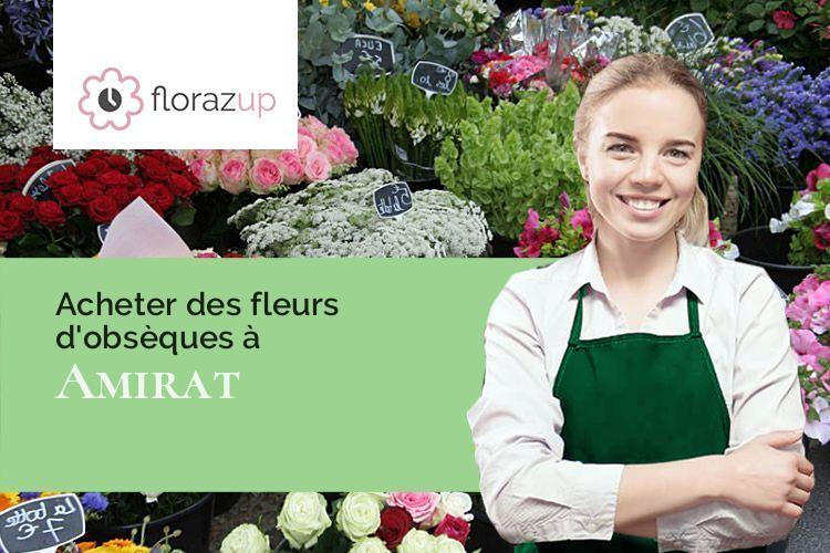 coeurs de fleurs pour des funérailles à Amirat (Alpes-Maritimes/06910)