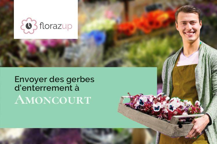 compositions de fleurs pour des obsèques à Amoncourt (Haute-Saône/70170)