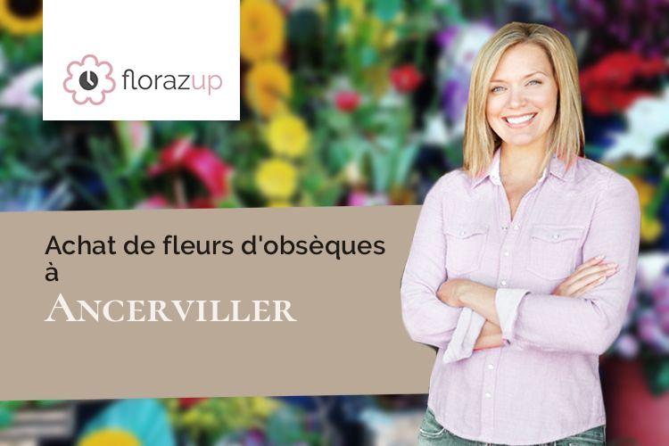 compositions florales pour une crémation à Ancerviller (Meurthe-et-Moselle/54450)