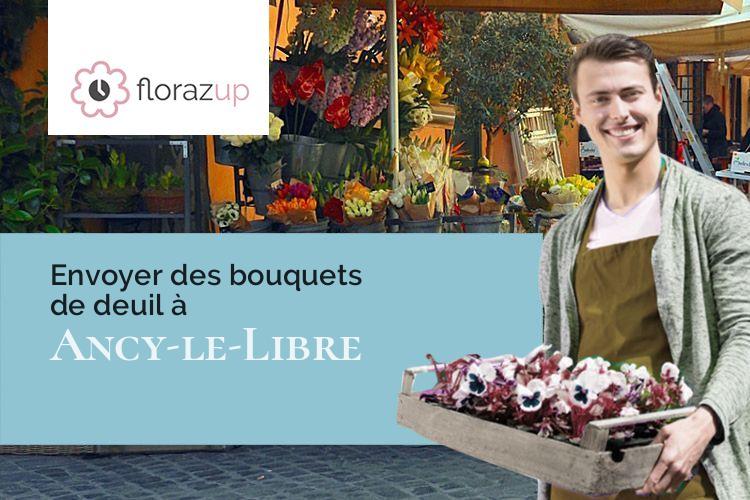 couronnes de fleurs pour une crémation à Ancy-le-Libre (Yonne/89160)