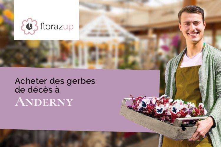 créations de fleurs pour des obsèques à Anderny (Meurthe-et-Moselle/54560)