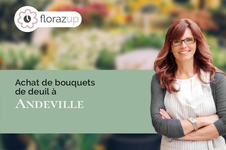 coupes de fleurs pour des funérailles à Andeville (Oise/60570)