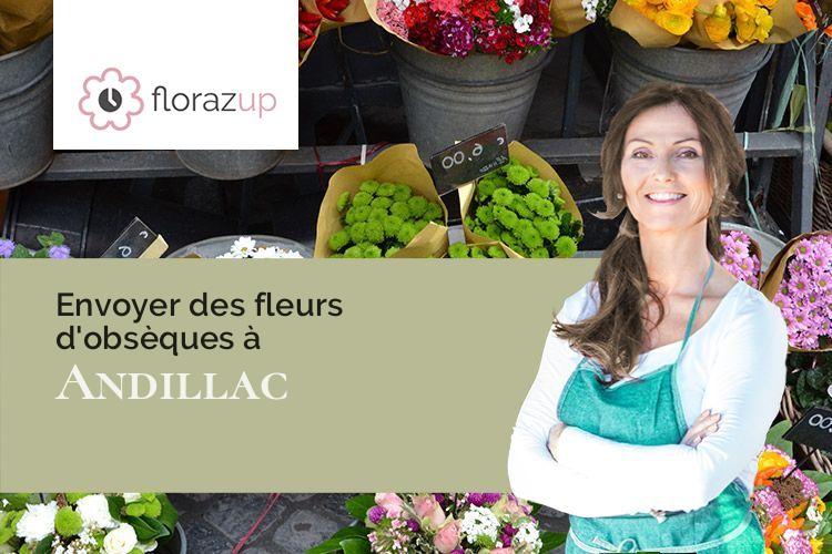 couronnes florales pour une crémation à Andillac (Tarn/81140)