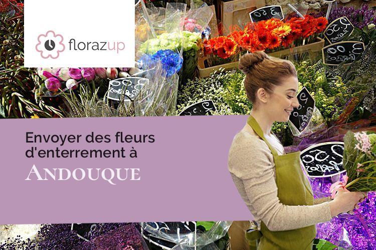 coeurs de fleurs pour des obsèques à Andouque (Tarn/81350)