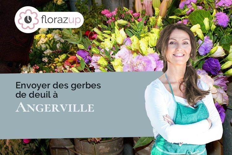 coupes de fleurs pour un décès à Angerville (Essonne/91670)