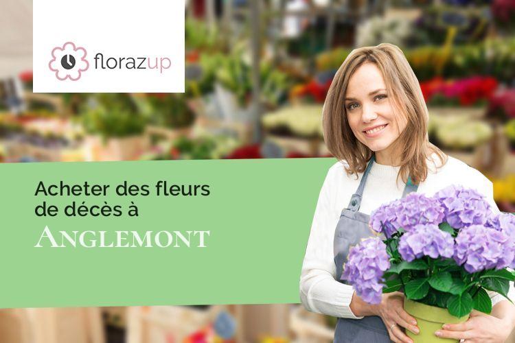 compositions de fleurs pour un deuil à Anglemont (Vosges/88700)