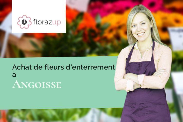 couronnes florales pour un décès à Angoisse (Dordogne/24270)