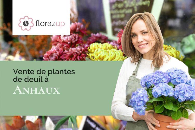 créations florales pour un enterrement à Anhaux (Pyrénées-Atlantiques/64220)