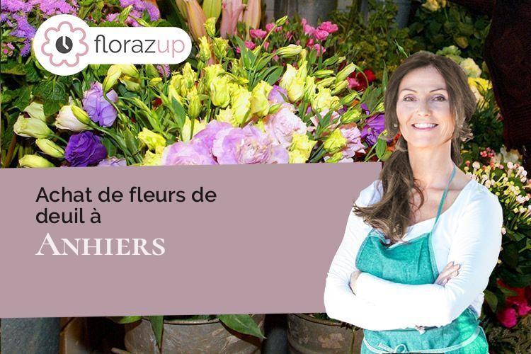 coupes de fleurs pour un deuil à Anhiers (Nord/59194)