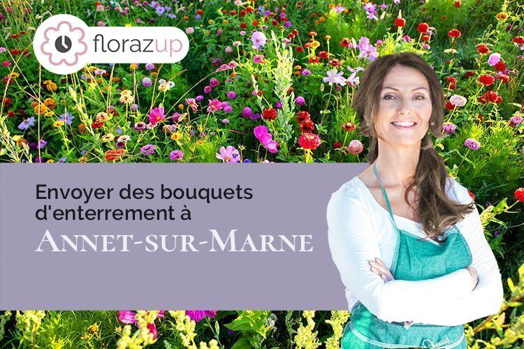 couronnes de fleurs pour un décès à Annet-sur-Marne (Seine-et-Marne/77410)