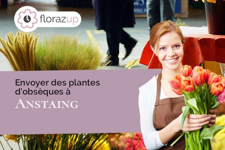 gerbes de fleurs pour une crémation à Anstaing (Nord/59152)