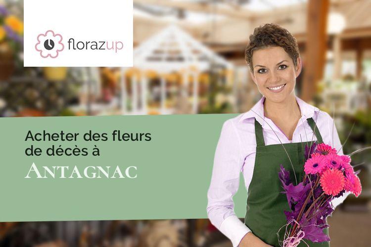 coeurs de fleurs pour une crémation à Antagnac (Lot-et-Garonne/47700)