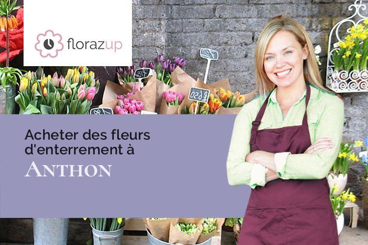 créations florales pour un enterrement à Anthon (Isère/38280)