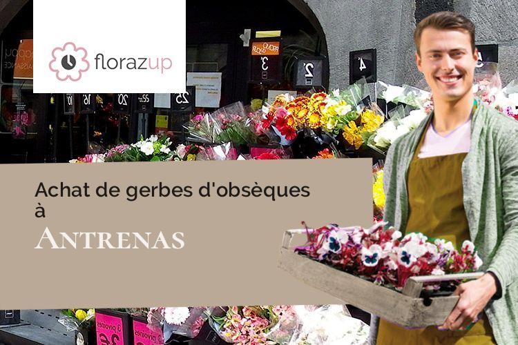 bouquets de fleurs pour un enterrement à Antrenas (Lozère/48100)