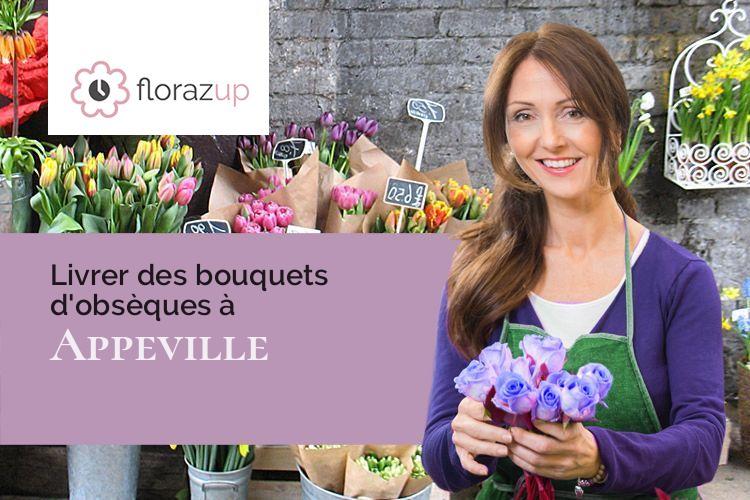 coupes de fleurs pour une crémation à Appeville (Manche/50500)