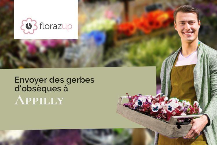 créations de fleurs pour des obsèques à Appilly (Oise/60400)